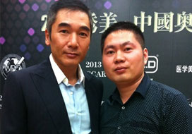 广州恩佐与明星合影