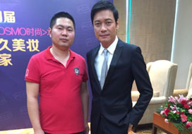 广州恩佐与明星合影